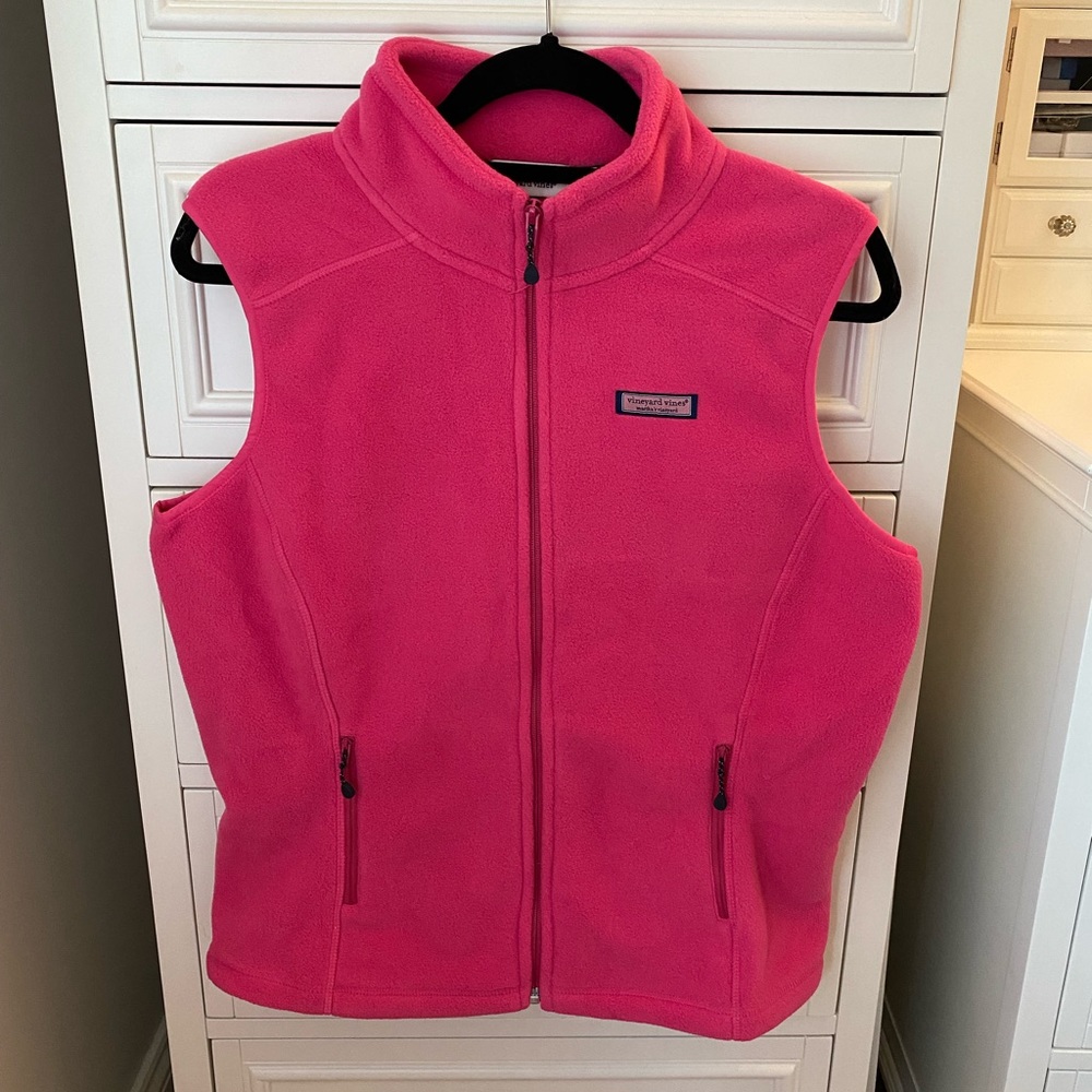 Pink Vineyard Vines Vest